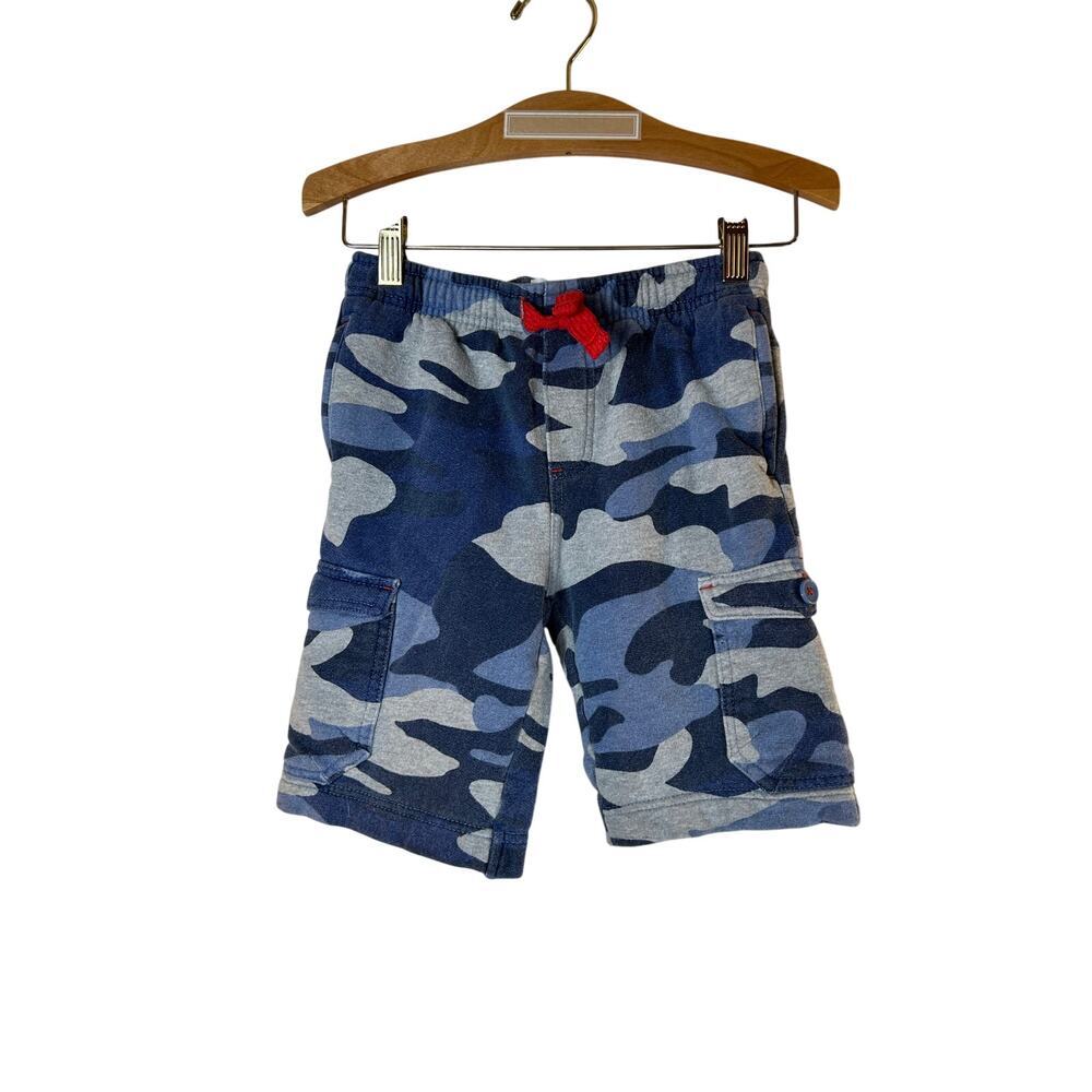 MINI BODEN Boy’s Camouflage Cargo Shorts / Size: 8Y